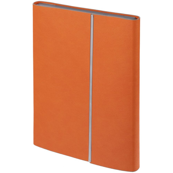 Ежедневник Petrus Flap, недатированный, оранжевый, 21х15,5х1,5 см