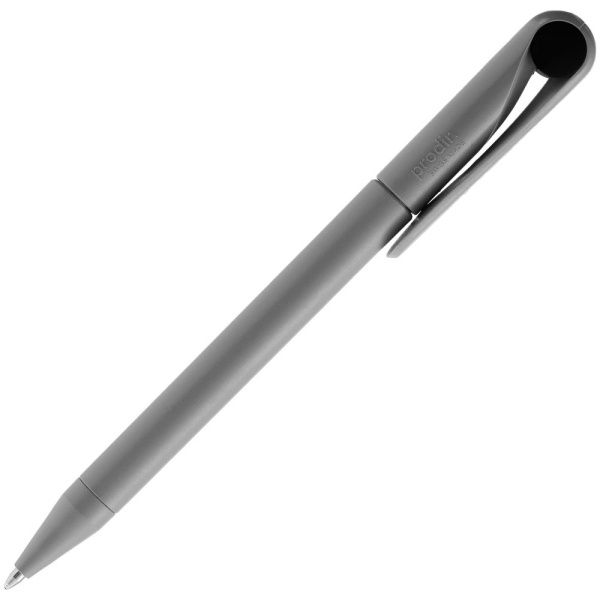 Ручка шариковая Prodir DS1 TMM Dot, серая с черным, 14х1,1 см