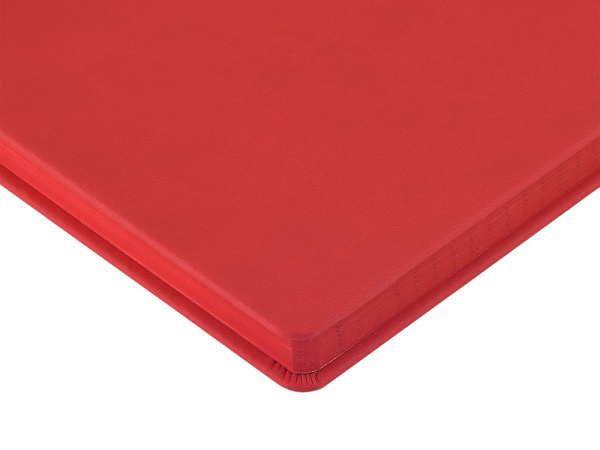 Ежедневник А5 «Megapolis Color New» soft-touch, Размер А5, Цвет красный