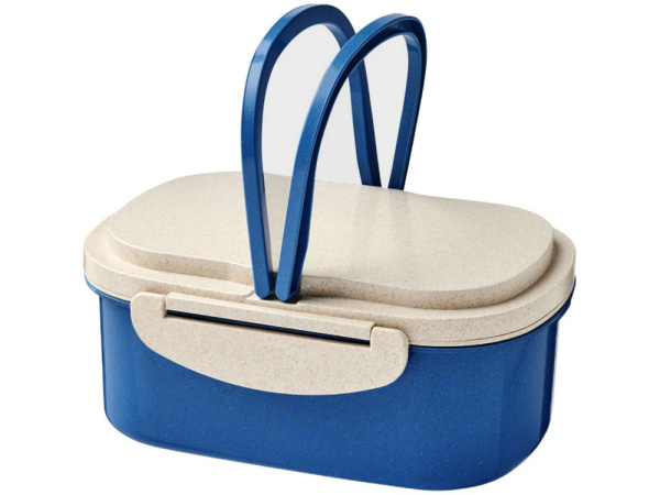Ланч-бокс «Shen», Цвет синий, бежевый