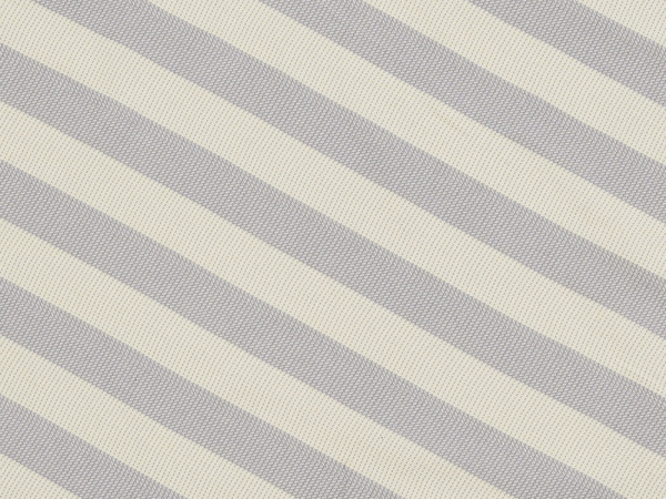 Плед «Reglet» из хлопка с бахромой, Цвет серый