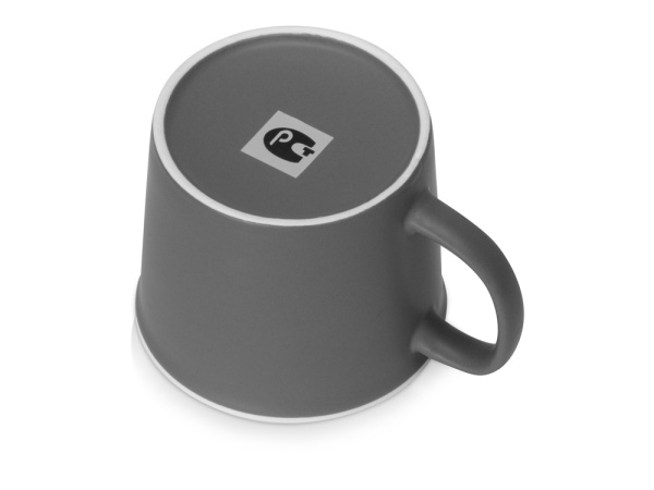 Кружка «Nancy», матовая, Цвет серый/белый