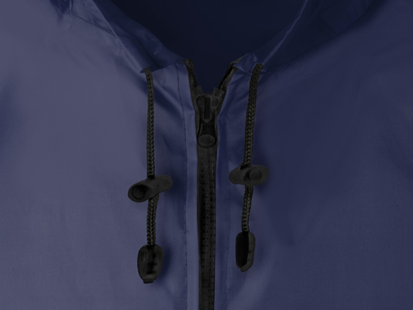 Дождевик «Sunny gold» с чехлом и проклеенными швами, Размер M/L, Цвет темно-синий