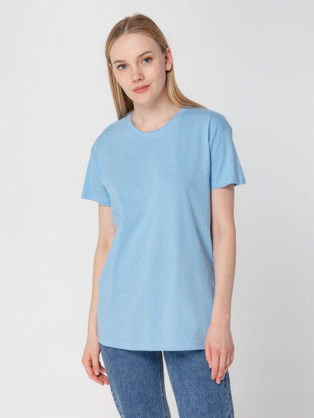 Футболка унисекс Regent 150, голубая, XXS–3XL
