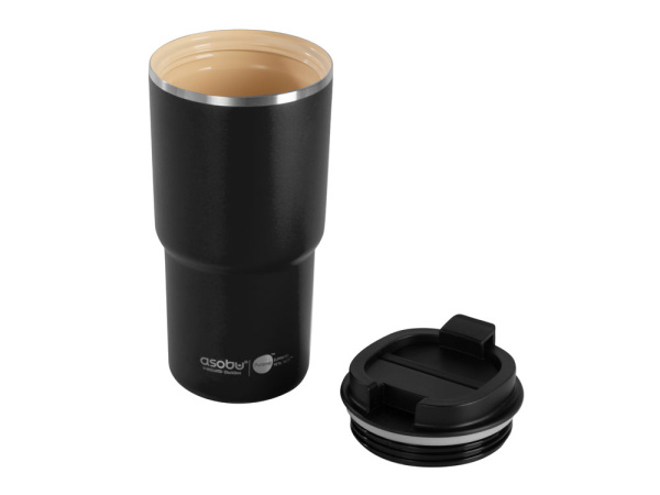 Вакуумная термокружка с керамическим покрытием «Pick-Up», 650 мл, Цвет черный