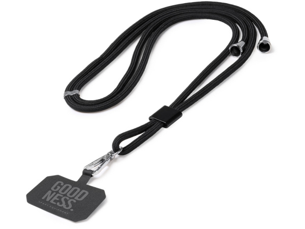 Ланьярд для телефона Kusi, Цвет черный