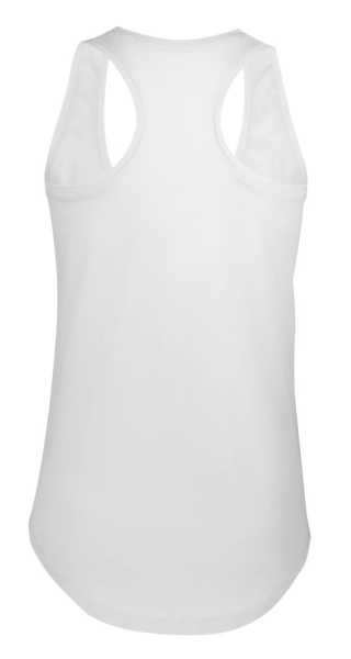 Майка женская Moka 110, белая, XS–XL