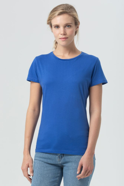 Футболка женская Miss 150, ярко-синяя (royal), S–XXL