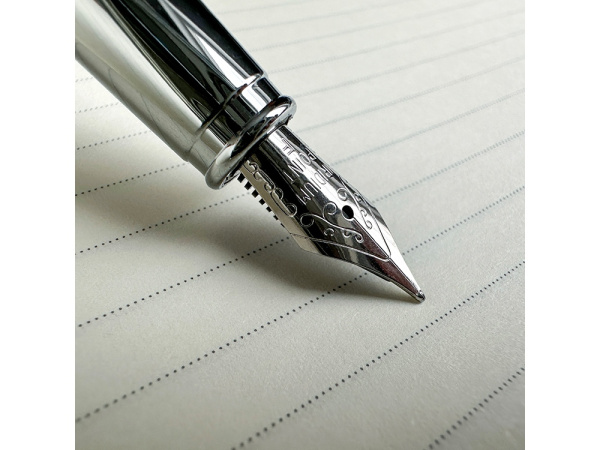 Ручка металлическая перьевая «Sienna» софт-тач, Цвет синий