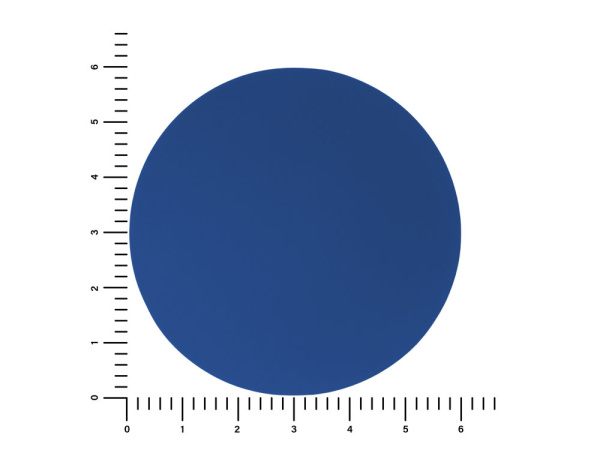 Патч «Круг», soft-touch, Цвет синий