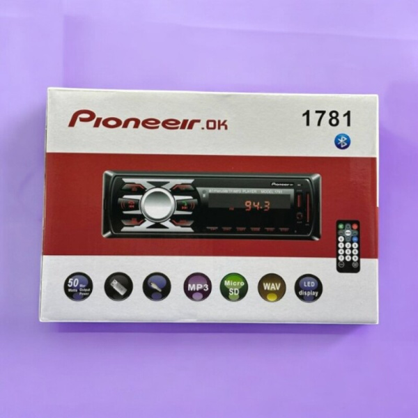 Автомагнитола Pioneer.ok 1781 / Простая и функциональная