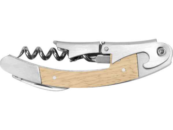 Набор аксессуаров для вина «Provence», Цвет натуральный/черный/серебристый