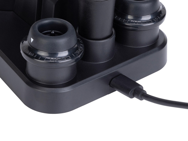 Набор винных аксессуаров 4в1 «Savoie» с покрытием soft touch, Цвет черный