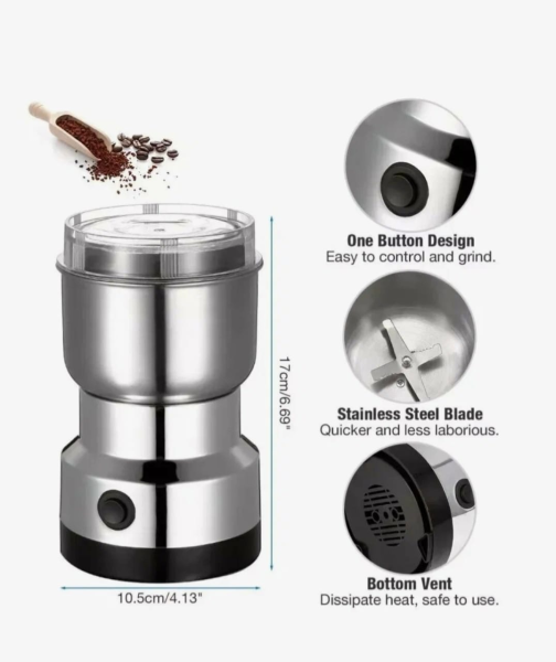 Кофемолка электрическая NIMA Electric Grinder NM-830, 150W