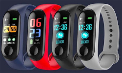 Фитнес-браслет M3 Plus Smart Bracelet Синий