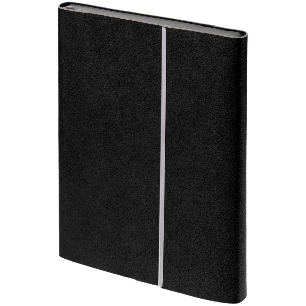 Ежедневник Petrus Flap, недатированный, черный, 21х15,5х1,5 см