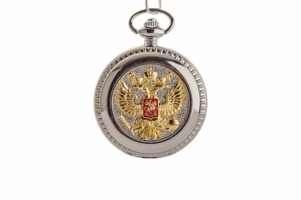 Карманные часы "Герб" Серебро