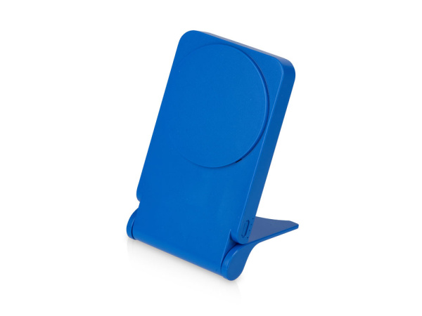 Набор с внешним аккумулятором и бутылкой «Waterpower», Цвет синий, темно-синий