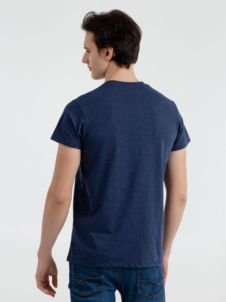 Футболка мужская Regent Fit 150, синий меланж, XS–XXL