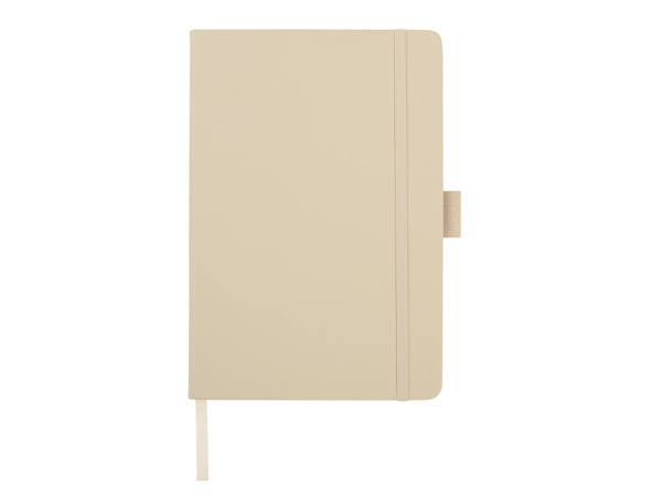 Блокнот А5 в твердой обложке «Vision 2.0» soft-touch, Размер А5, Цвет бежевый