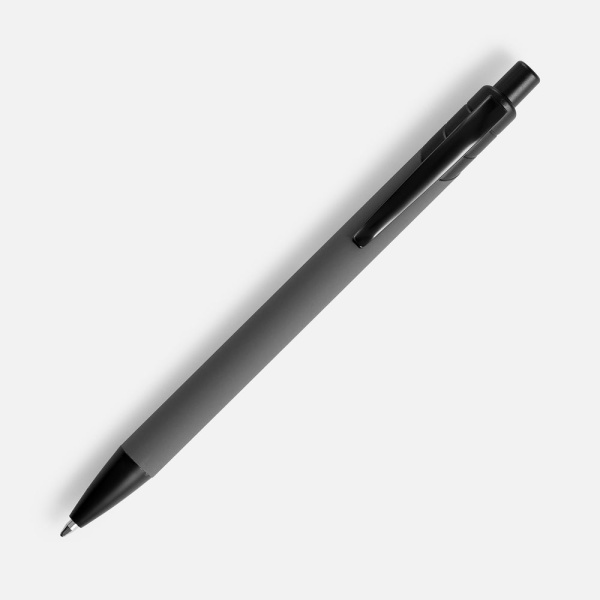 Ручка шариковая Undertone Black Soft Touch, серая, 14,5х1 см