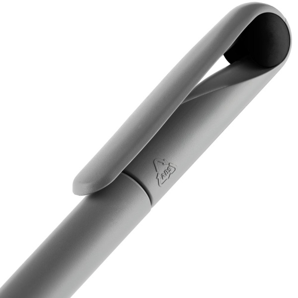Ручка шариковая Prodir DS1 TMM Dot, серая с черным, 14х1,1 см