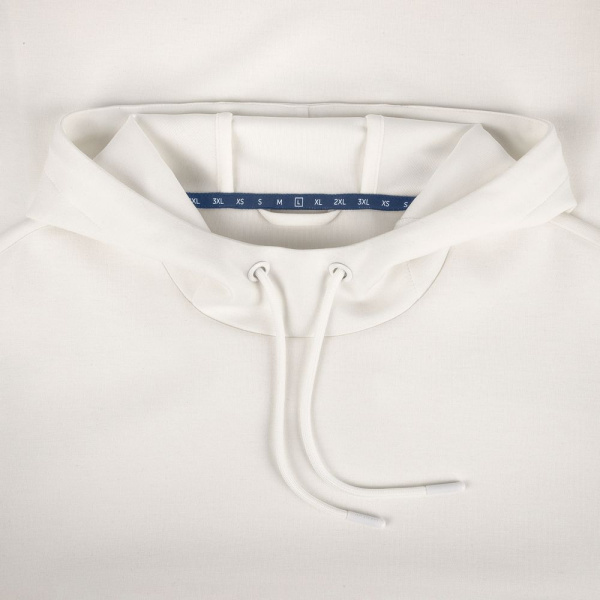 Худи унисекс Begi, молочно-белое, XS–XXL