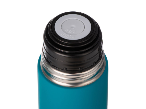 Термос «Ямал Soft Touch» с чехлом, Цвет бирюзовый