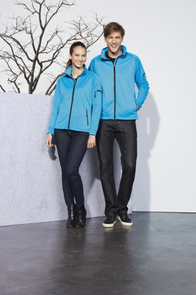 Куртка флисовая мужская New Look Men 250, бирюзовая, S–XXL