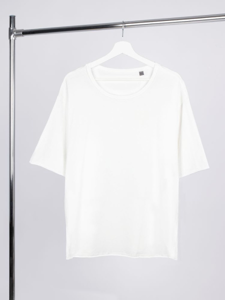 Футболка оверсайз унисекс Vozduh, молочно-белая, XS–XXL
