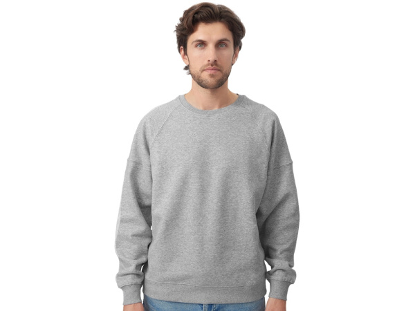 Свитшот оверсайз «Paris», унисекс, Размер XL, Цвет серый меланж