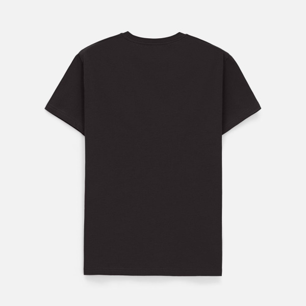 Футболка унисекс T-Bolka 200, черная, S–4XL