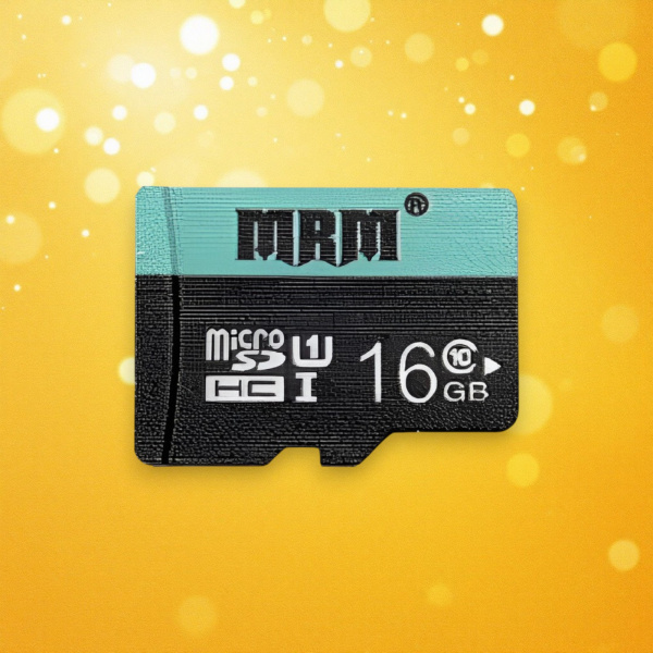 Карта памяти MRM MB03, microSDHC, 16 ГБ, Class 10, 10 Мб/с, High speed, черный / Высокая скорость и надежность для ваших устройств