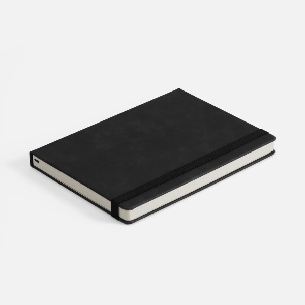 Ежедневник Urban Hard, недатированный, черный, 15х20,8х1,8 см