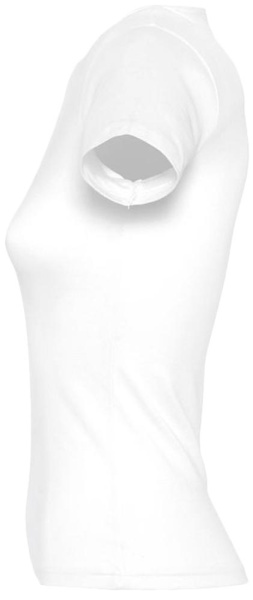 Футболка женская Miami 170, белая, XS–XL