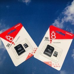 Карта памяти 8GB Smartbuy (Оригинал) micro SDНC 10 класс С адаптером