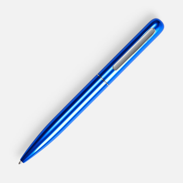 Ручка шариковая Scribo, синяя, 14х1,2 см