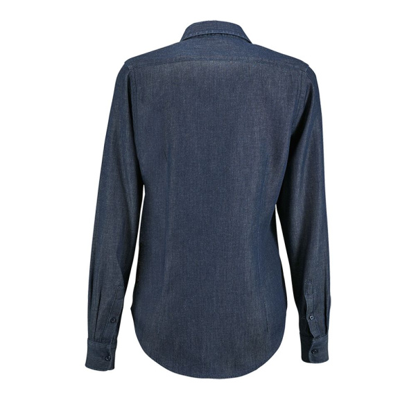 Рубашка женская Barry Women, синяя (деним), XS–XXL