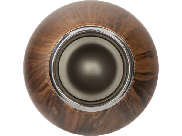 Вакуумная термобутылка «Britewood S4», 500 мл, крафтовый тубус, Цвет дерево