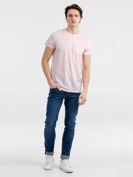 Футболка мужская Regent Fit 150, розовый меланж, XS–XXL
