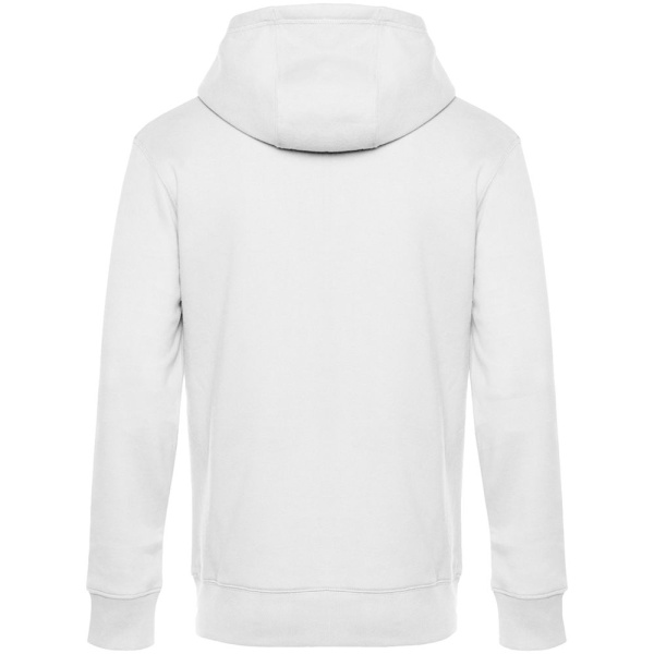 Толстовка с капюшоном унисекс King, белая, XS–4XL