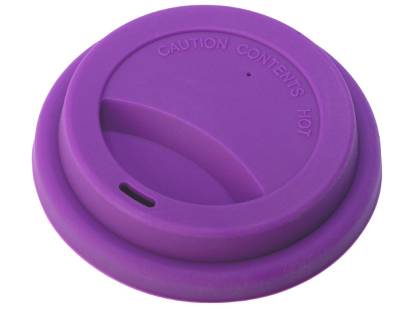 Стакан из бамбукового волокна «Café», Цвет серо-коричневый/фиолетовый