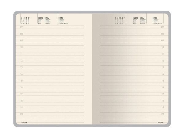 Ежедневник недатированный А5 «Vincent New», Размер A5, Цвет оранжевый