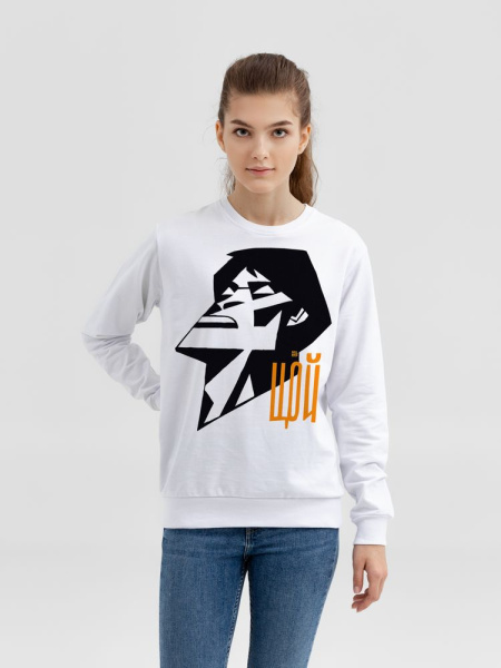 Свитшот «Меламед. Виктор Цой», белый, S–XXL