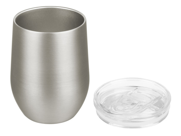 Вакуумная термокружка «Sense», непротекаемая крышка, крафтовая упаковка, Цвет стальной