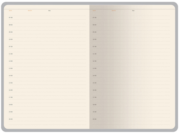 Ежедневник недатированный А5 «Bosforo», Цвет зеленый
