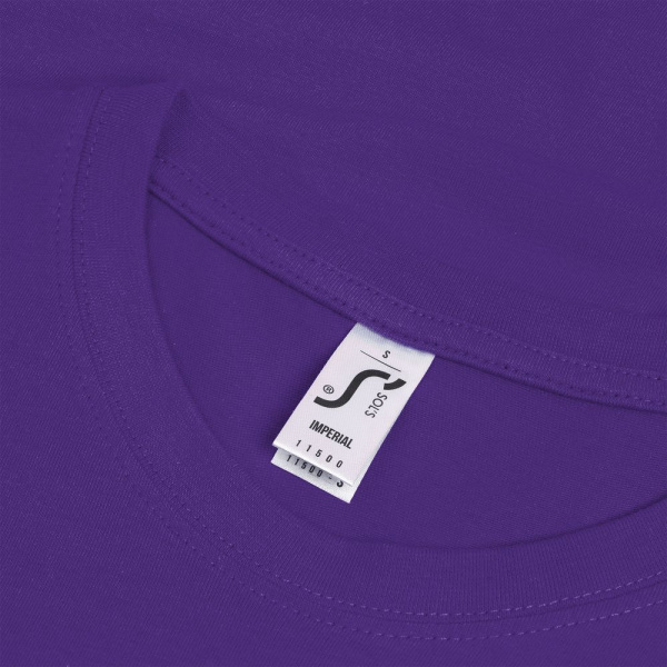 Футболка Imperial 190, темно-фиолетовая, XS–XXL
