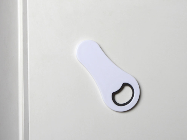 Открывалка для бутылок с магнитом «Soda», Цвет белый