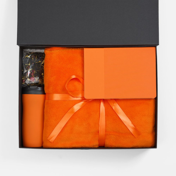 Набор Vale Plush, оранжевый, 40,5х30х10 см