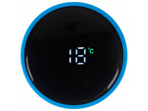 Вакуумный термос «Module X» с индикатором температуры и медной изоляцией, 500 мл, Цвет голубой